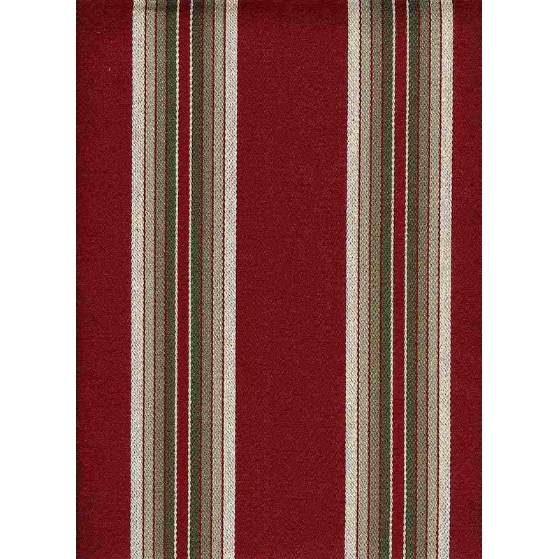 Bastille Stripe Merlot Laura Kiran Fabric