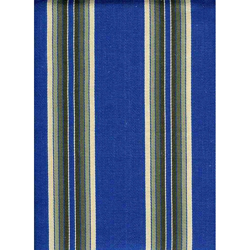 Bastille Stripe True Blue Laura Kiran Fabric