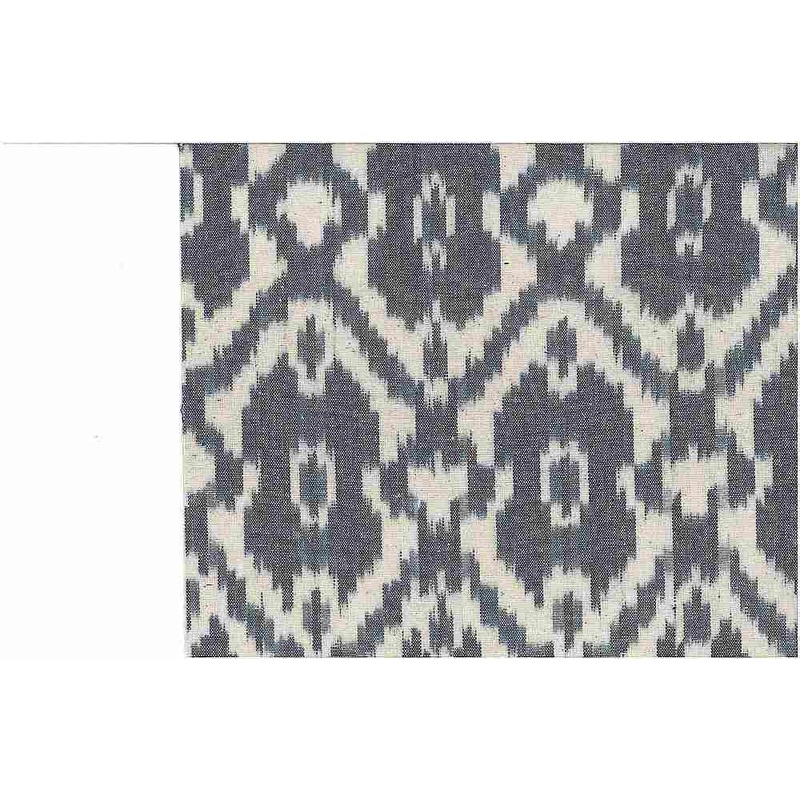 Caravan Ikat Old Blue Laura Kiran Fabric
