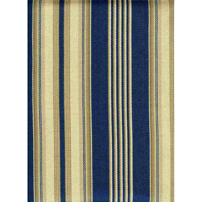 Bordeaux Stripe Royal Blue Laura Kiran Fabric