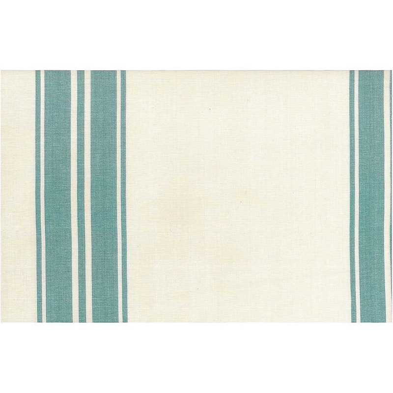 Cabana Stripe Light Blue Laura Kiran Fabric