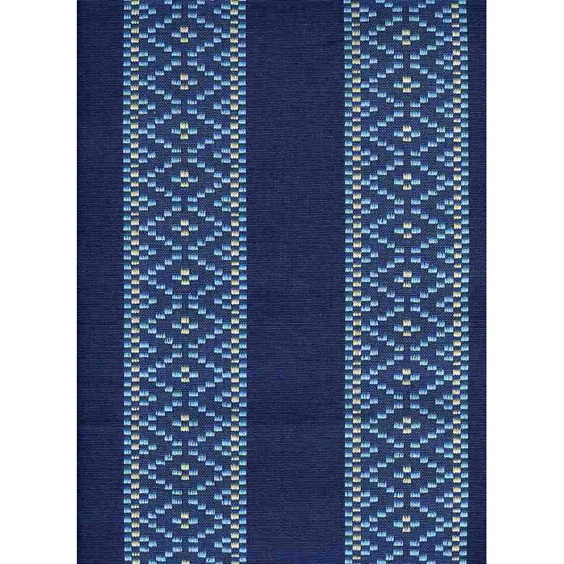 Swedish Stripe Ocean Laura Kiran Fabric