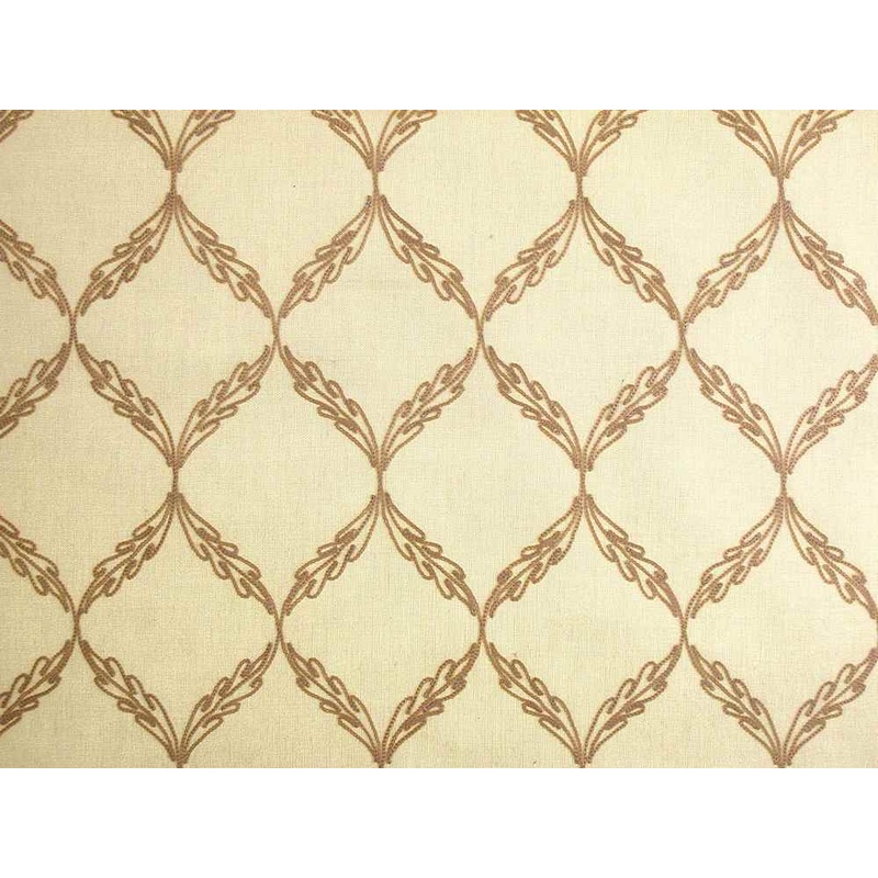 Trellis Almond Laura Kiran Fabric