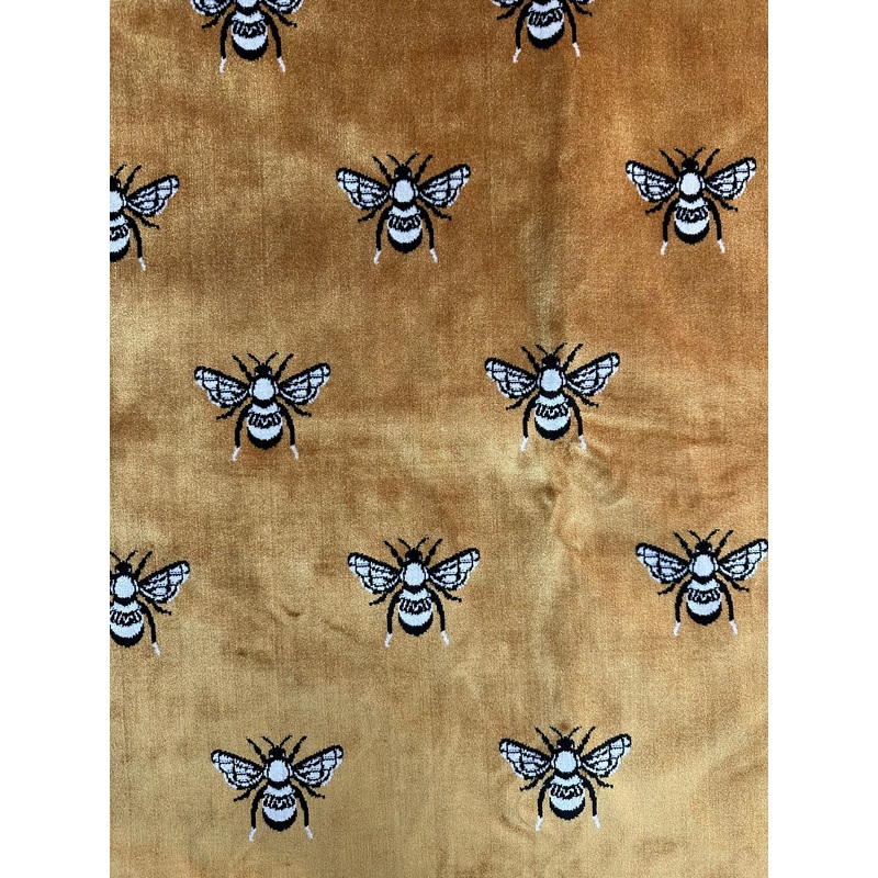 Bee Kind Tumeric Swavelle Mill Creek Fabric