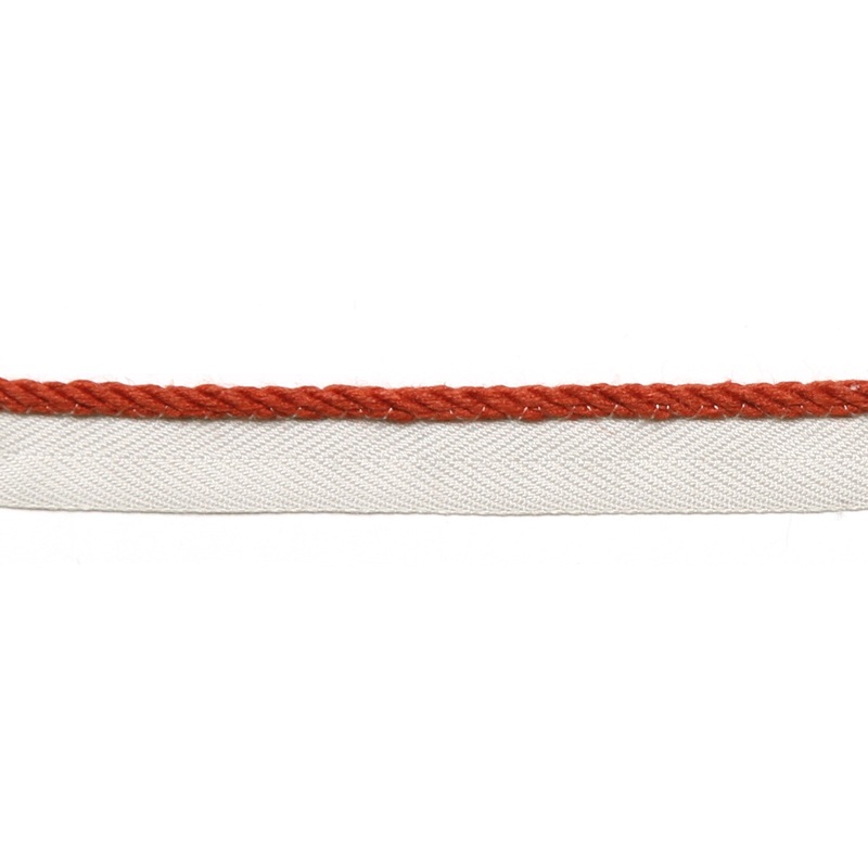 Le Lin 1/8" Micro Cord Coral Europatex Trim