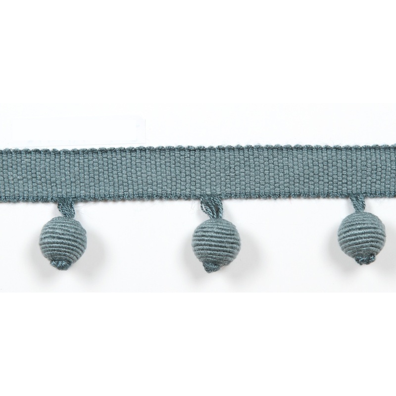 Le Lin Beaded Fringe Dark Green Europatex Trim