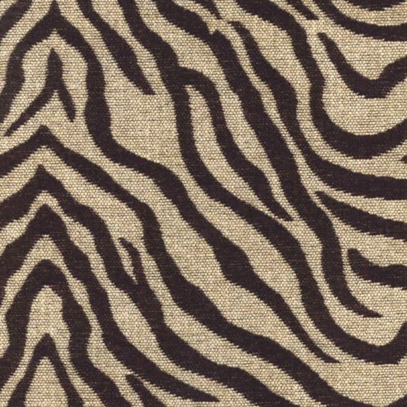 Tiger Black Regal Fabric