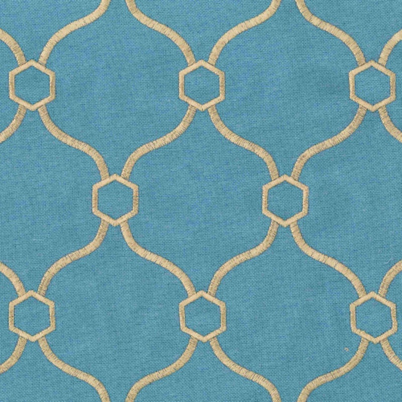 Vera Teal Regal Fabric