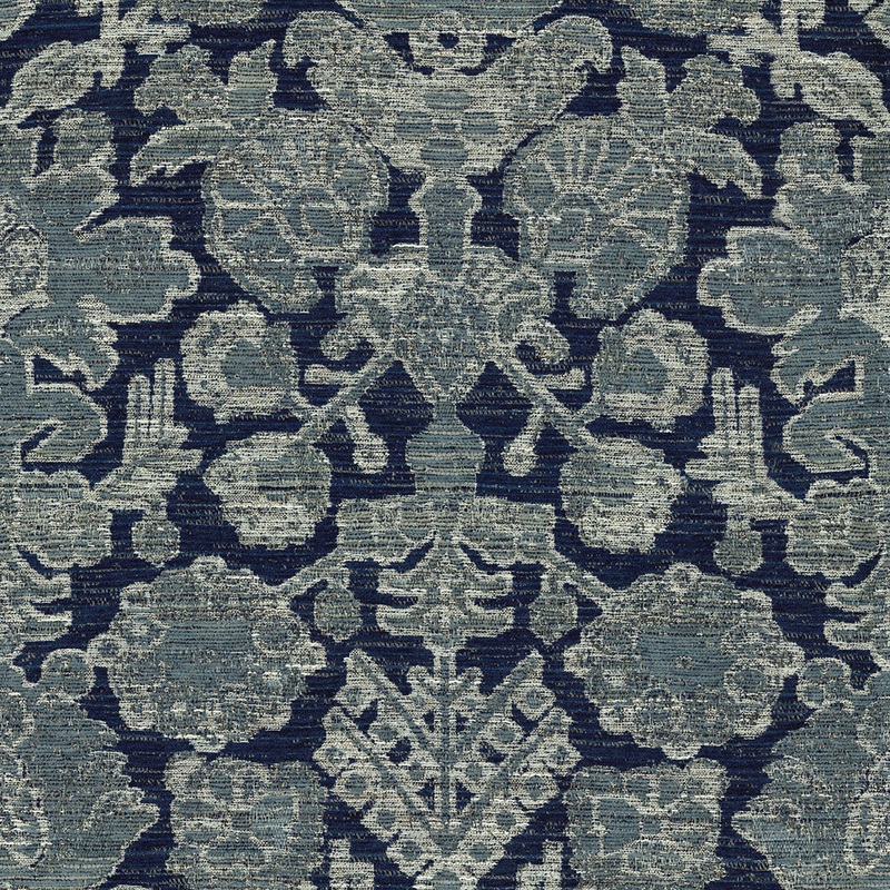 Carley Indigo Regal Fabric