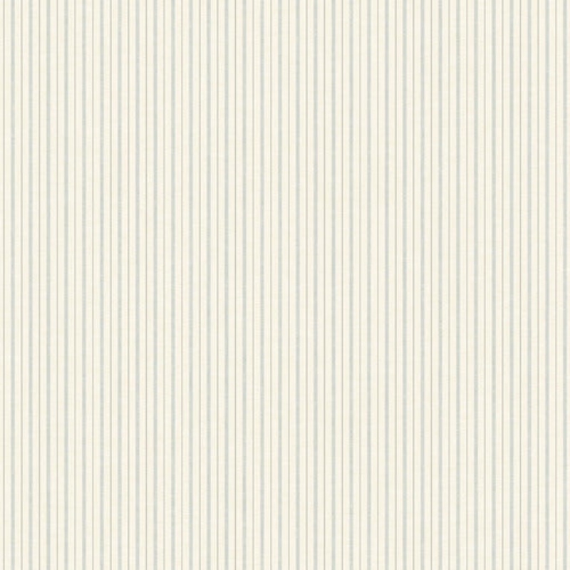 French Ticking Light Blue Magnolia Home Vol. II Wallpaper