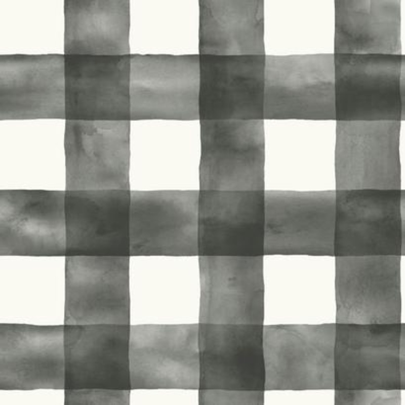 MH1516 Watercolor Check Wallpaper