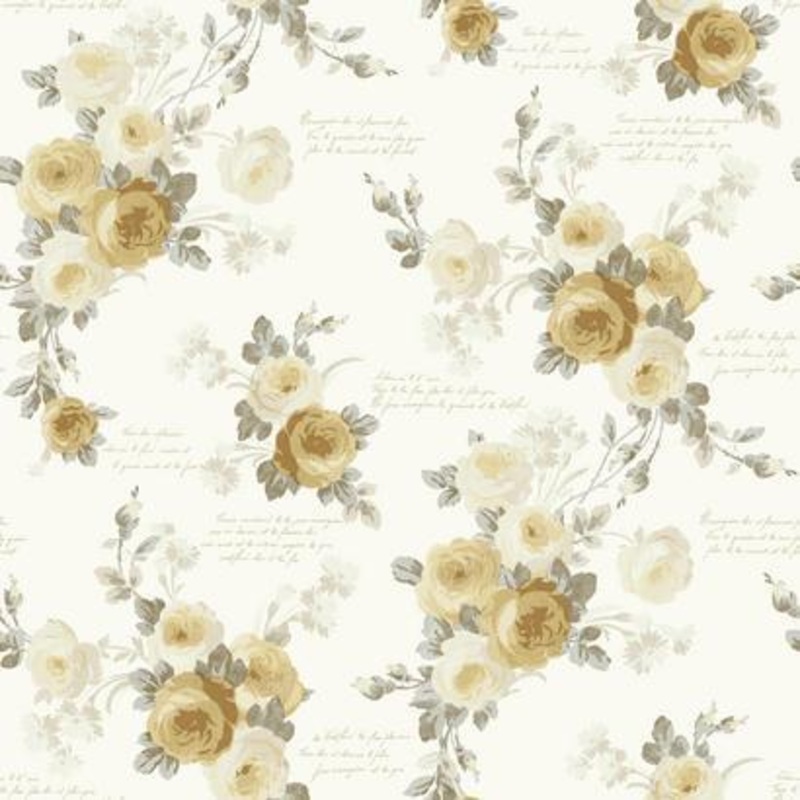 MH1527 Heirloom Rose Wallpaper
