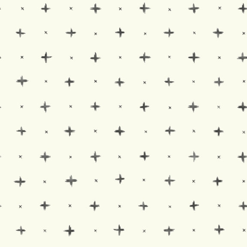 MK1100 Cross Stitch Black Wallpaper