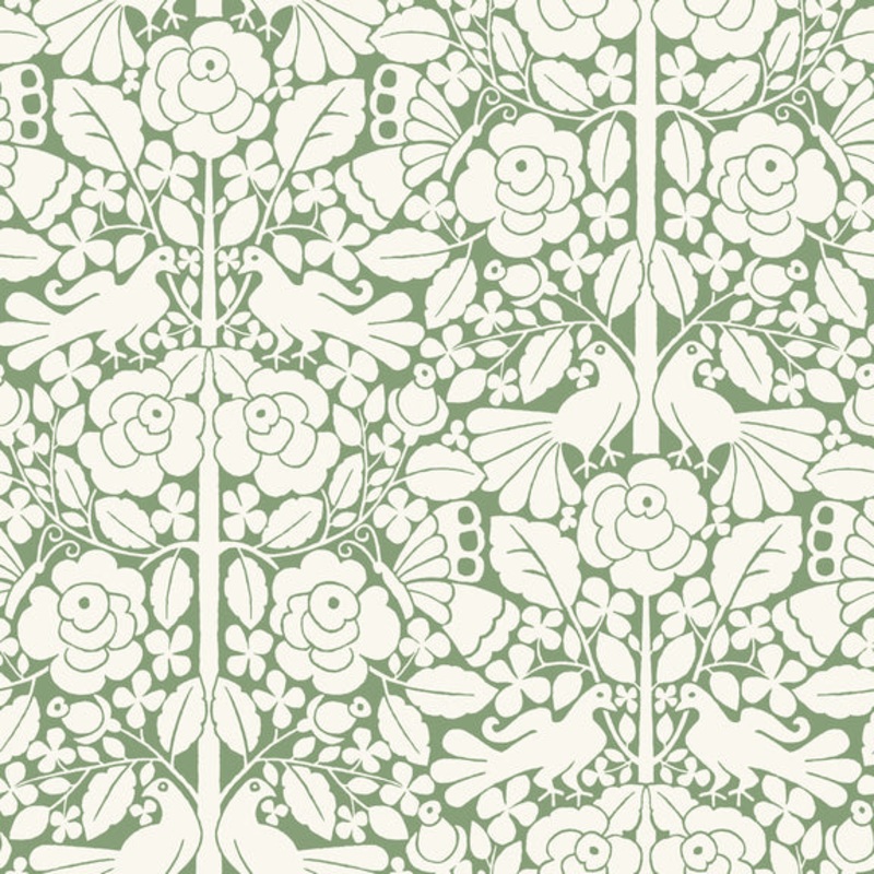 MK1164 Fairy Tales Green Wallpaper
