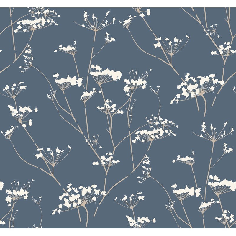 NA0600 Blue Enchanted Wallpaper