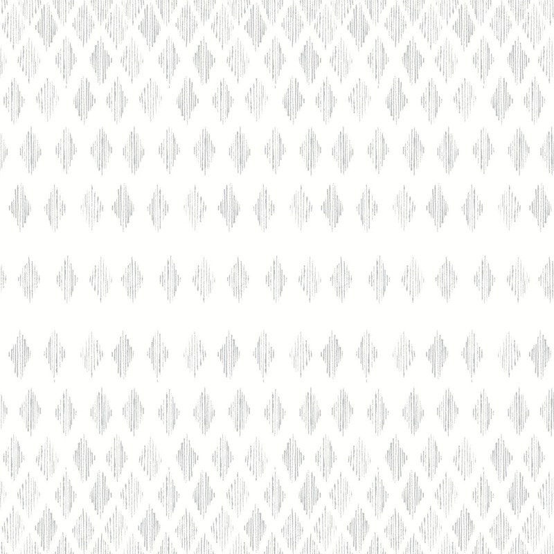 FH4043 Gray/White Diamond Ombre Wallpaper