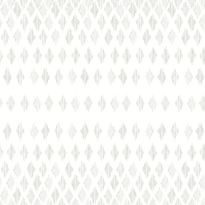 FH4044 Linen/White Diamond Ombre Wallpaper