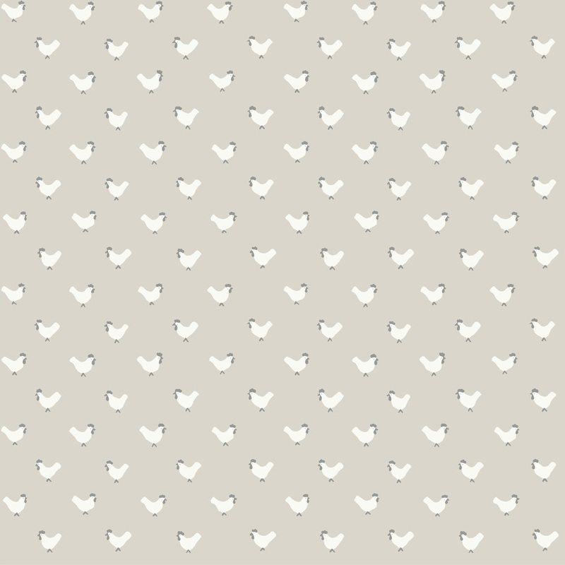 FH4072 Beige Roost Wallpaper