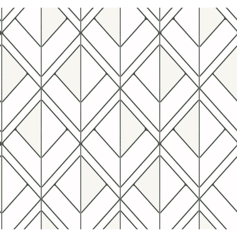 GM7552 White Diamond Shadow Wallpaper
