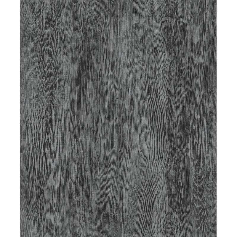 FH4055 Black Quarter Sawn Wood Wallpaper