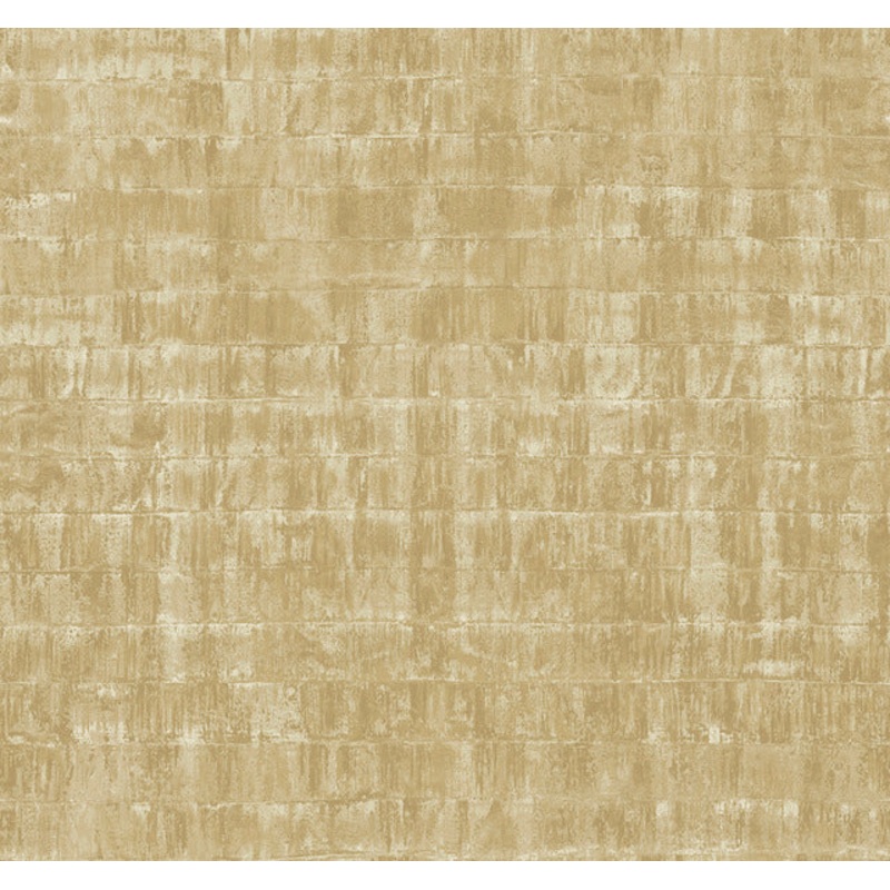 KT2131 Gold  Liquid Metal Wallpaper