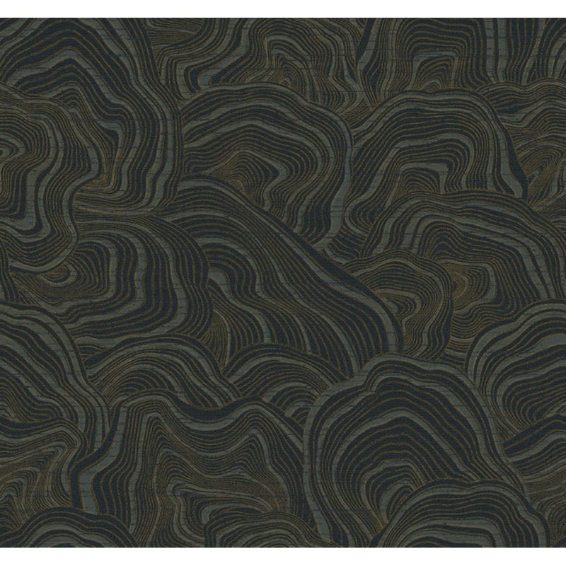 KT2162 Black Geodes Wallpaper