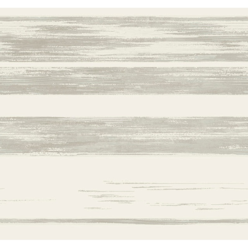KT2155 White/Grey Horizontal Dry Brush Wallpaper