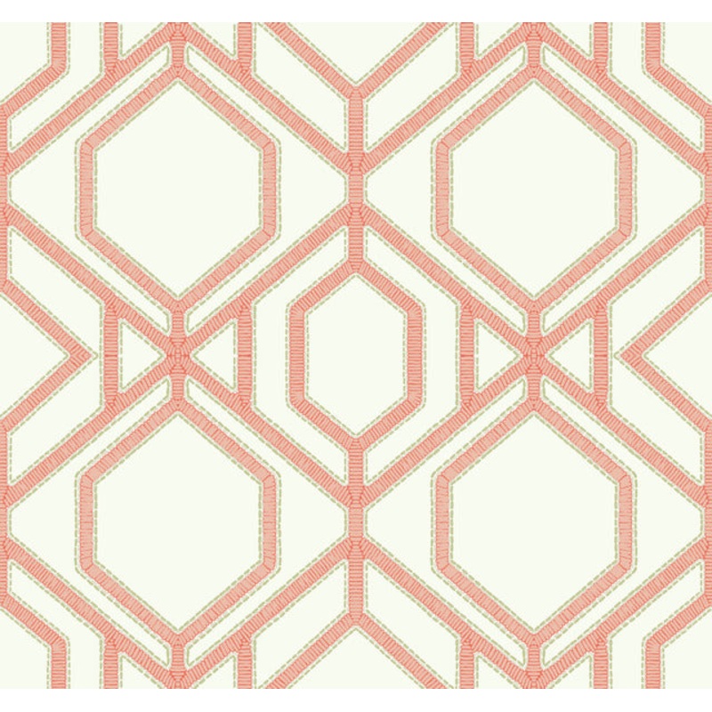 TC2636 Corla Sawgrass Trellis Wallpaper