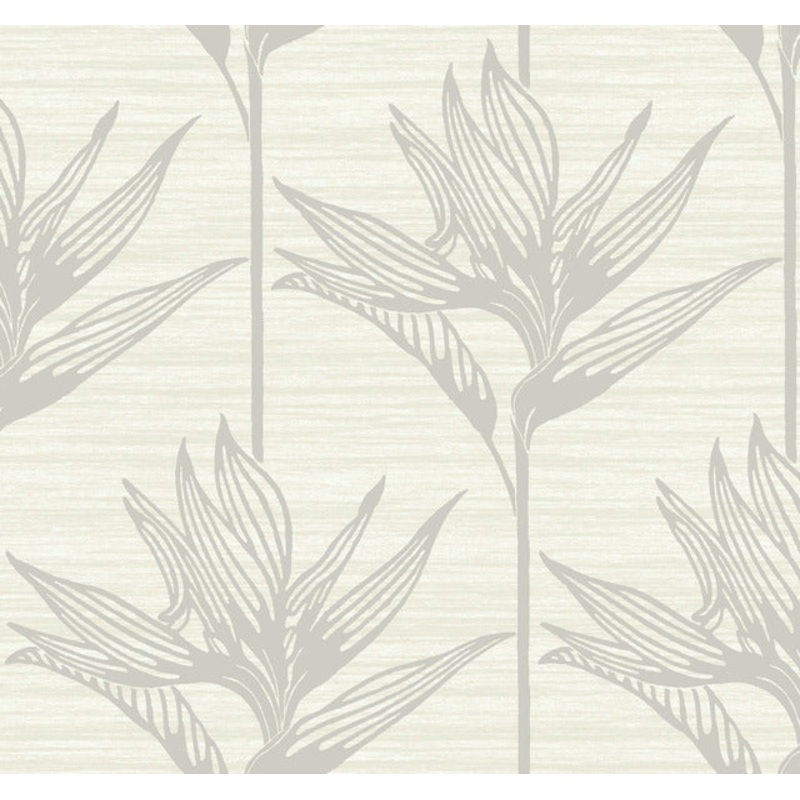 TC2673 Gray Bird Of Paradise Wallpaper