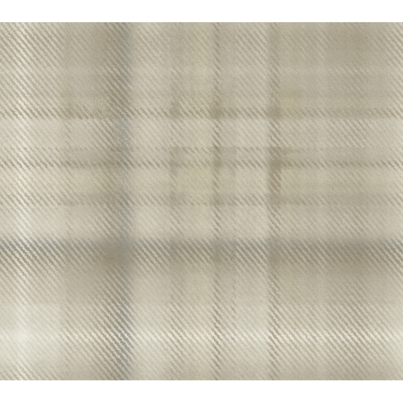 HO2159 Beige Sterling Plaid Wallpaper