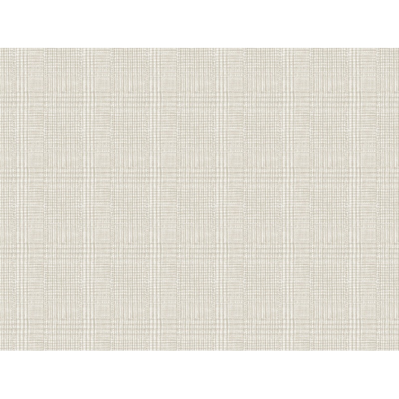HO2169 Off White Shirting Plaid Wallpaper