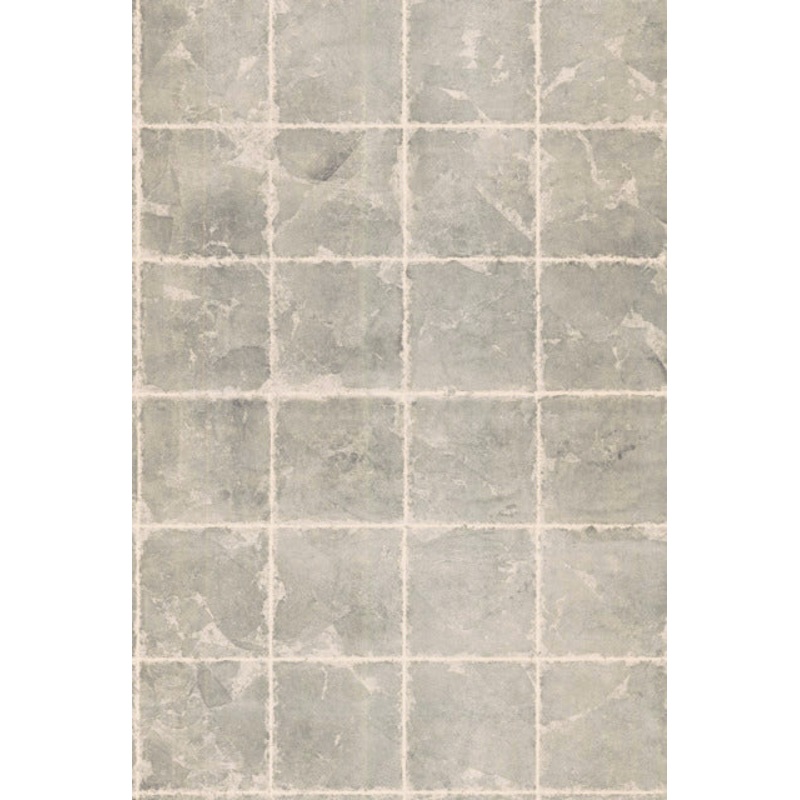 KT2101 Black Metal Leaf Squares Wallpaper