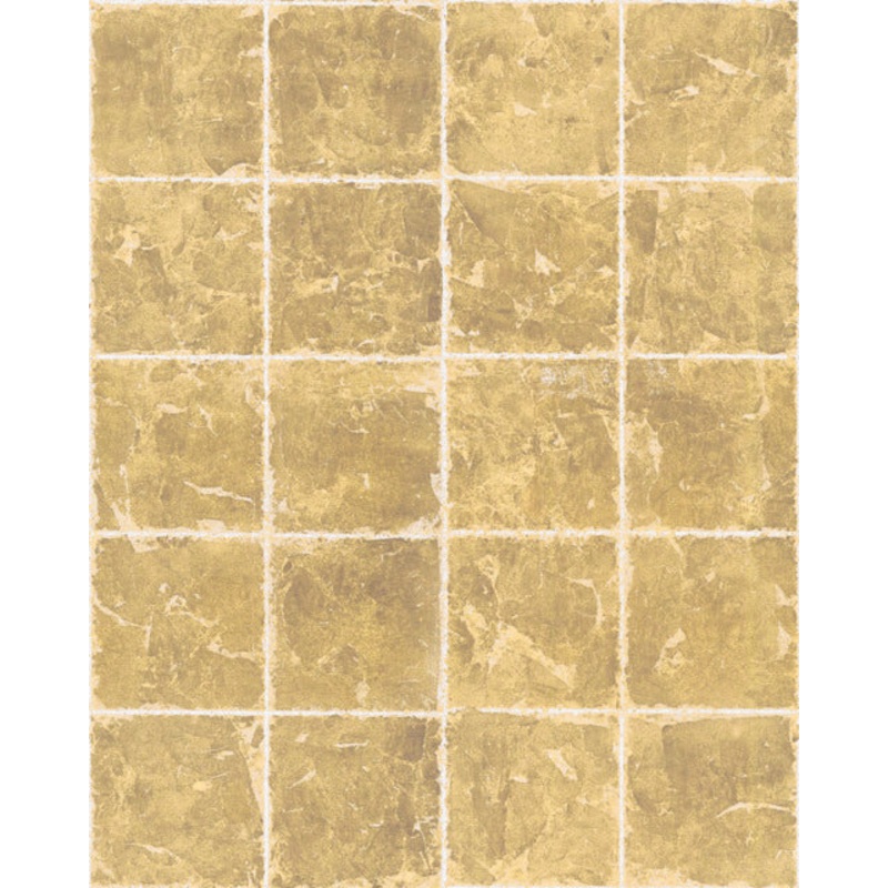 KT2102 Gold  Metal Leaf Squares Wallpaper