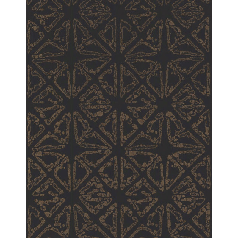 KT2110 Black/Gold Empire Diamond Wallpaper