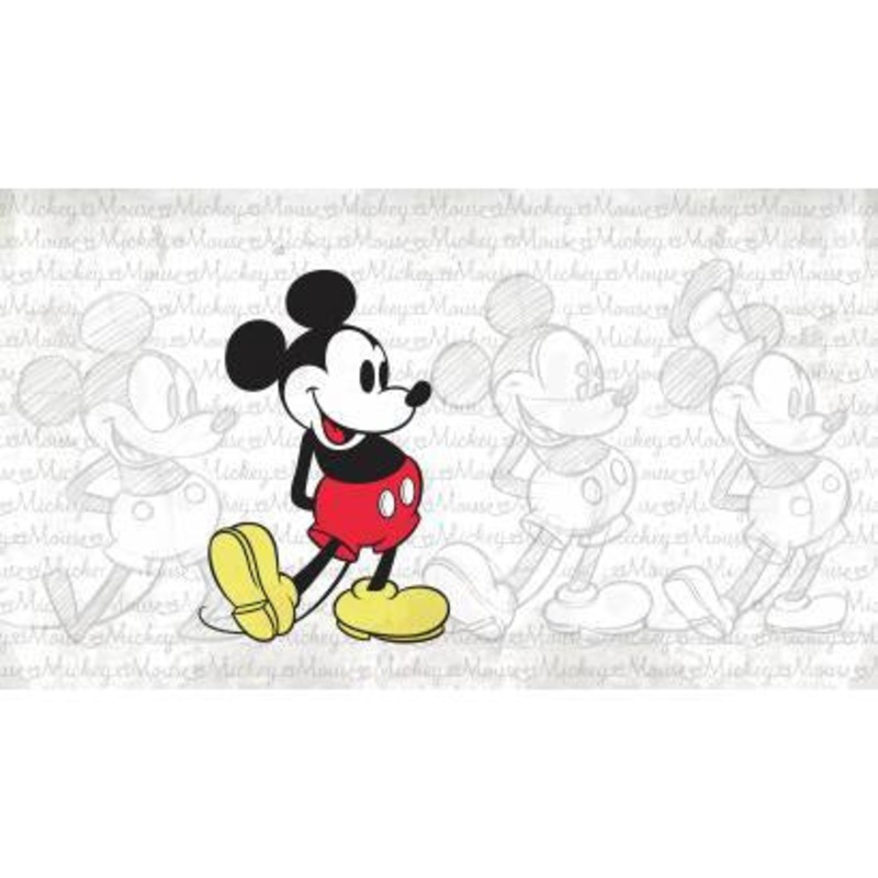 Murals Disney Classic Mickey Pre-Pasted Mural