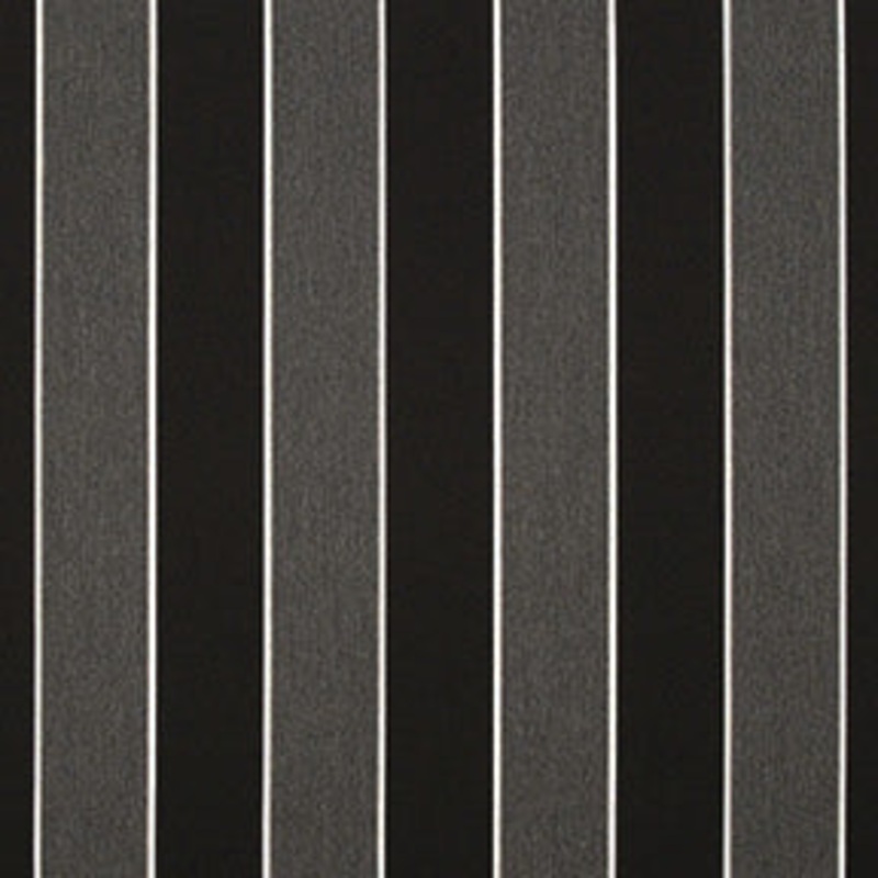 Sunbr Furn Stripe Peyton 56075-0000 Granite Fabric