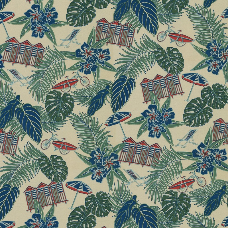 Beach Scenes 802530 Shoreline Tommy Bahama Outdoor Fabric