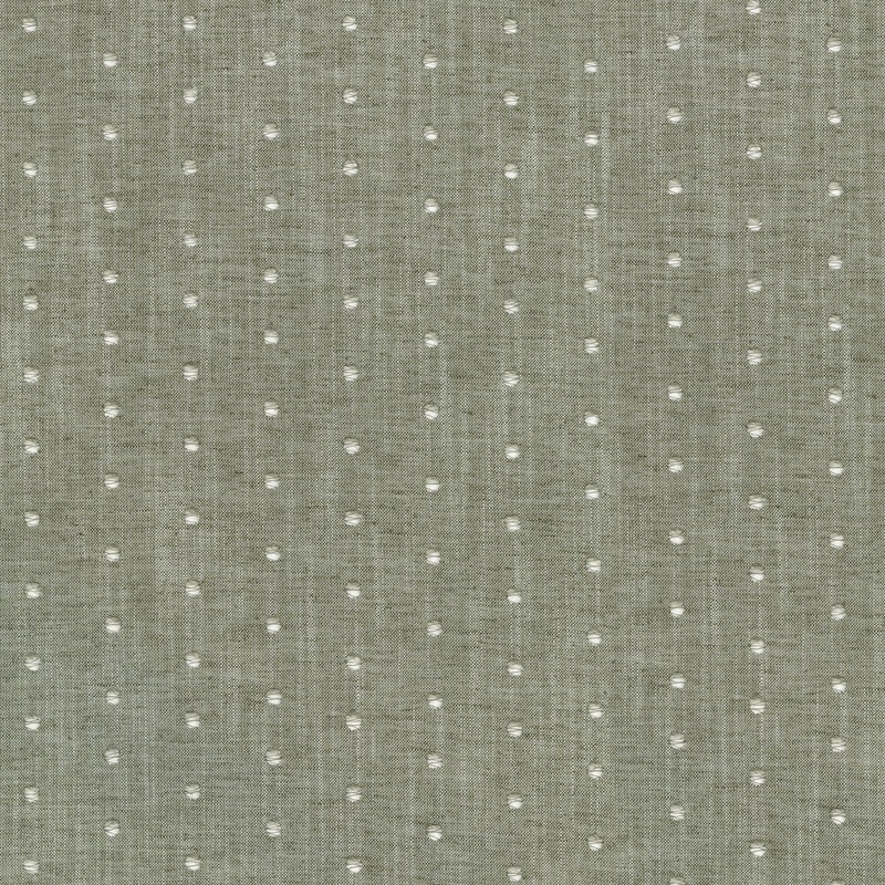 Swiss Dot Embroidery 410190 Salt & Pepper PKL Studio Fabric