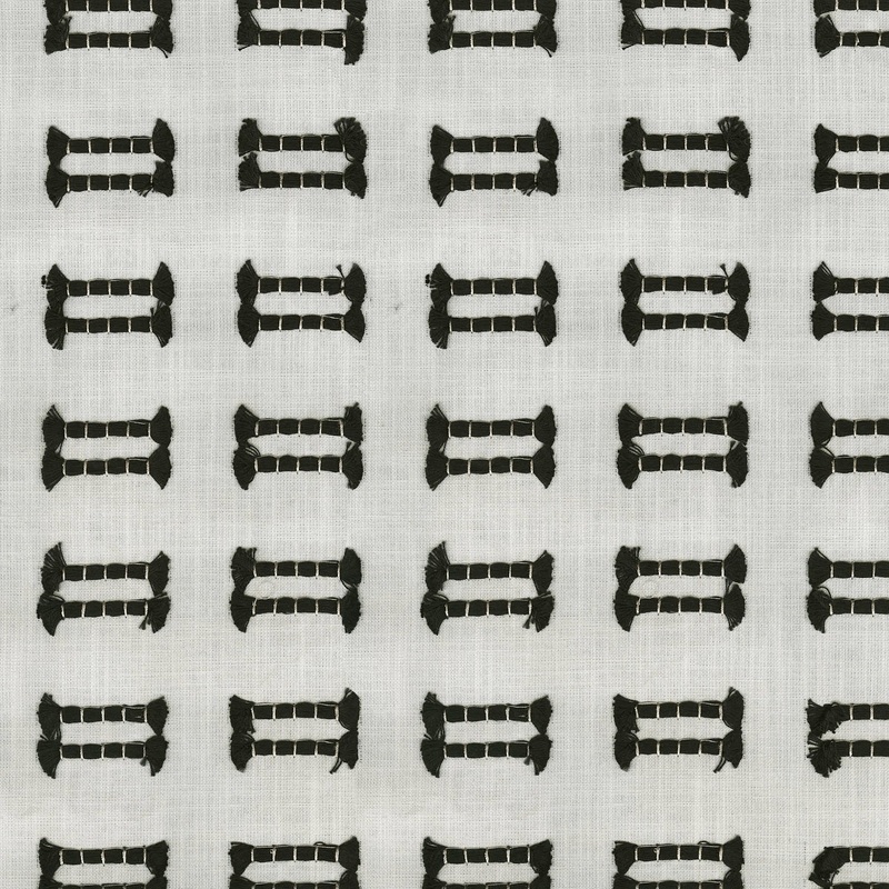 Tassel Emb 410170 Tuxedo PKL Studio Fabric