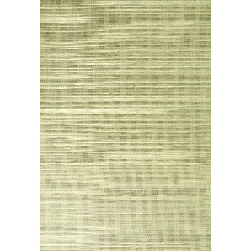 Narumi Light Green Grasscloth Wallpaper