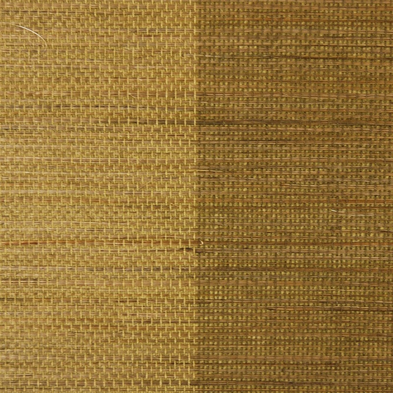 Yue Ying Light Brown Grasscloth Wallpaper