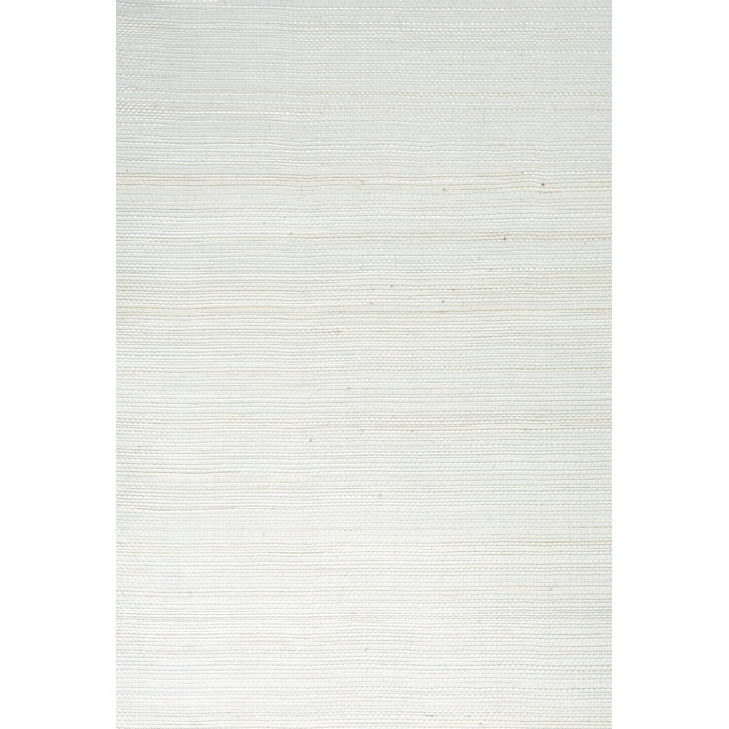 Hanami Light Green Grasscloth Wallpaper