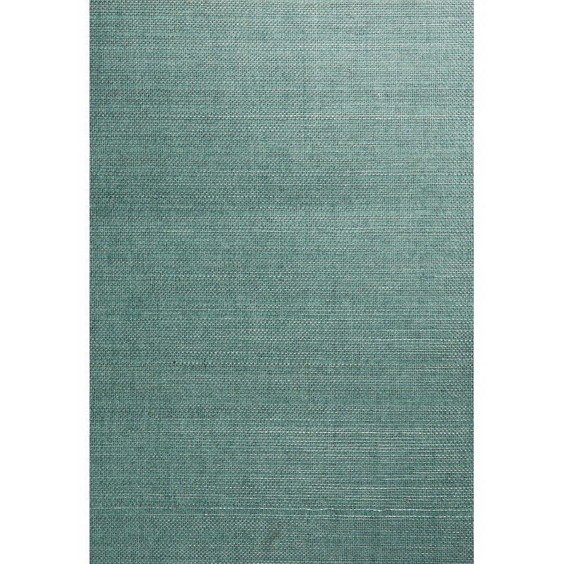 Kimiyo Aqua Grasscloth Wallpaper