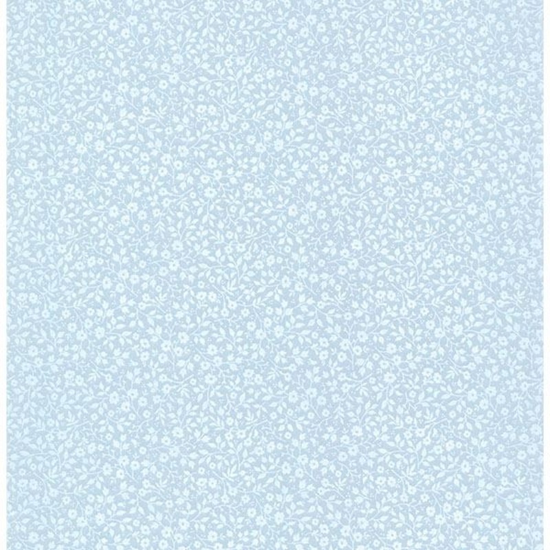 Gretel Light Blue Floral Meadow Wallpaper