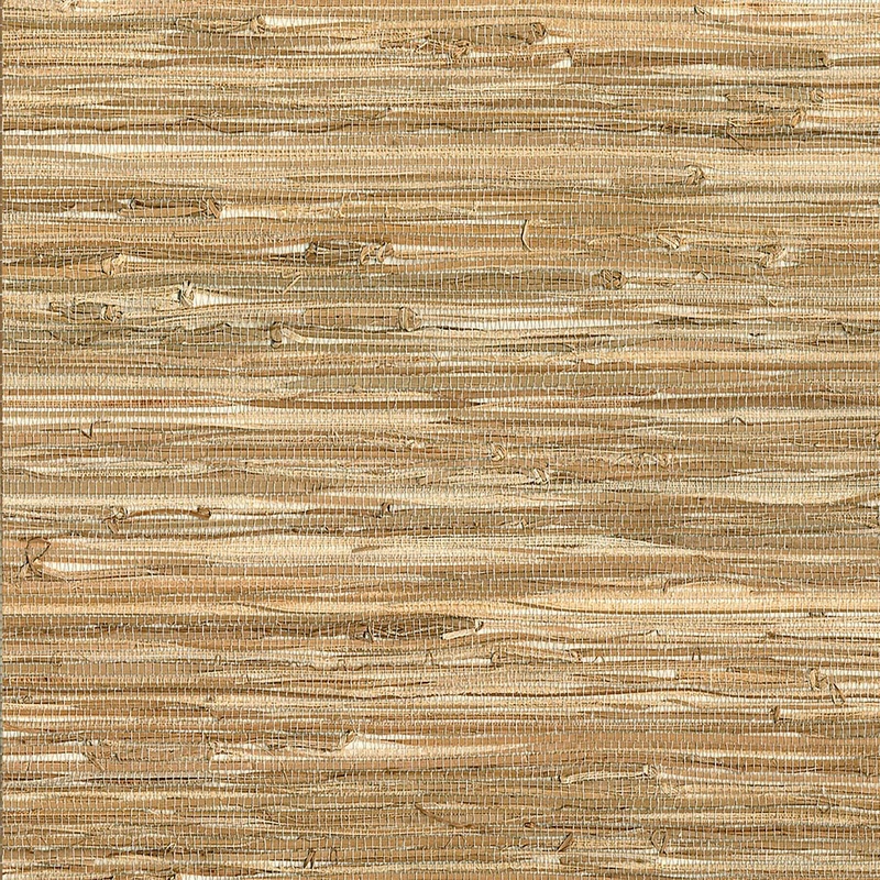 Meho Neutral Grasscloth Wallpaper