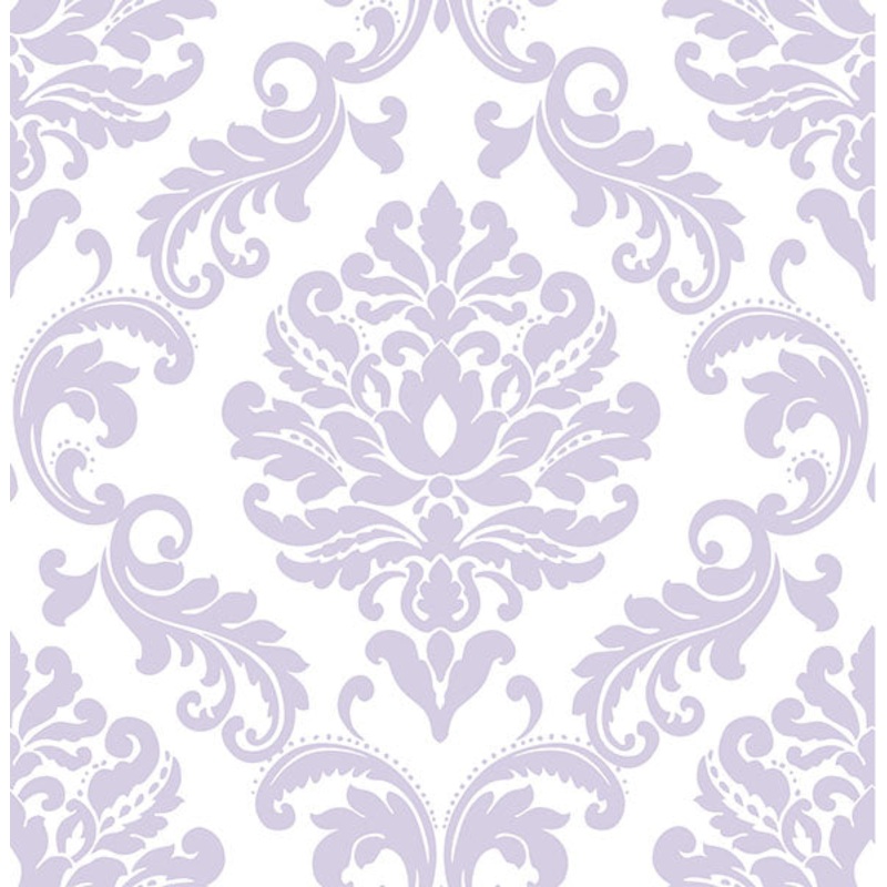 NU1396 Purple Ariel Peel And Stick Wallpaper