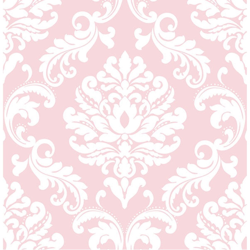 NU1397 Pink Ariel Peel And Stick Wallpaper