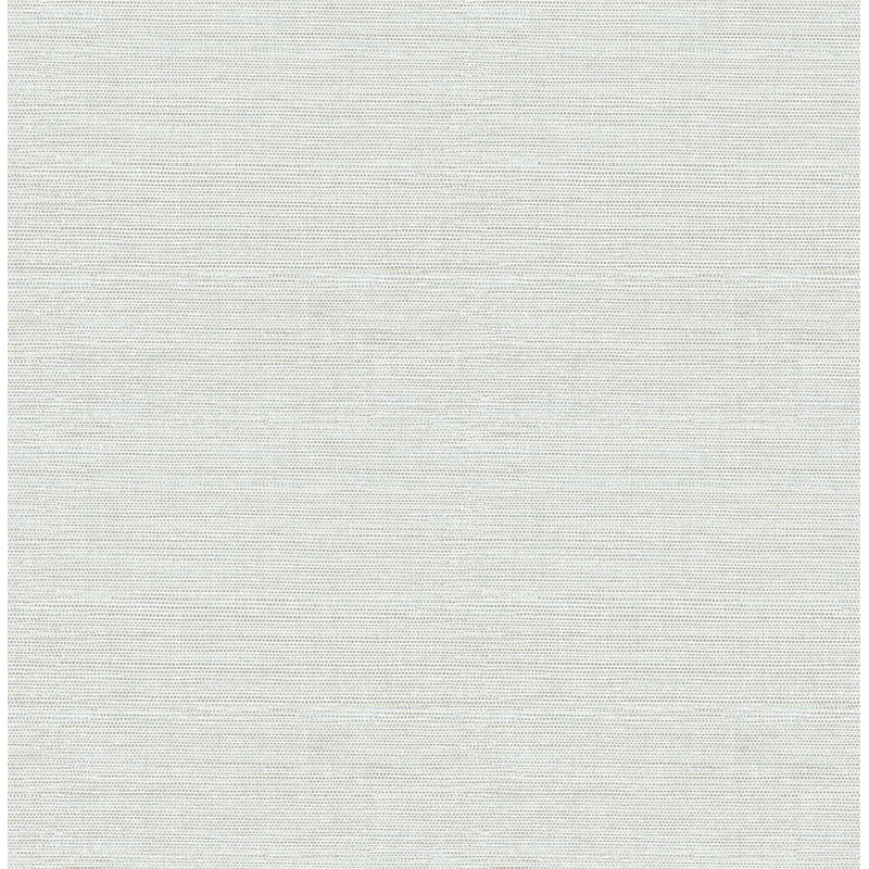 Lilt Light Blue Faux Grasscloth Wallpaper