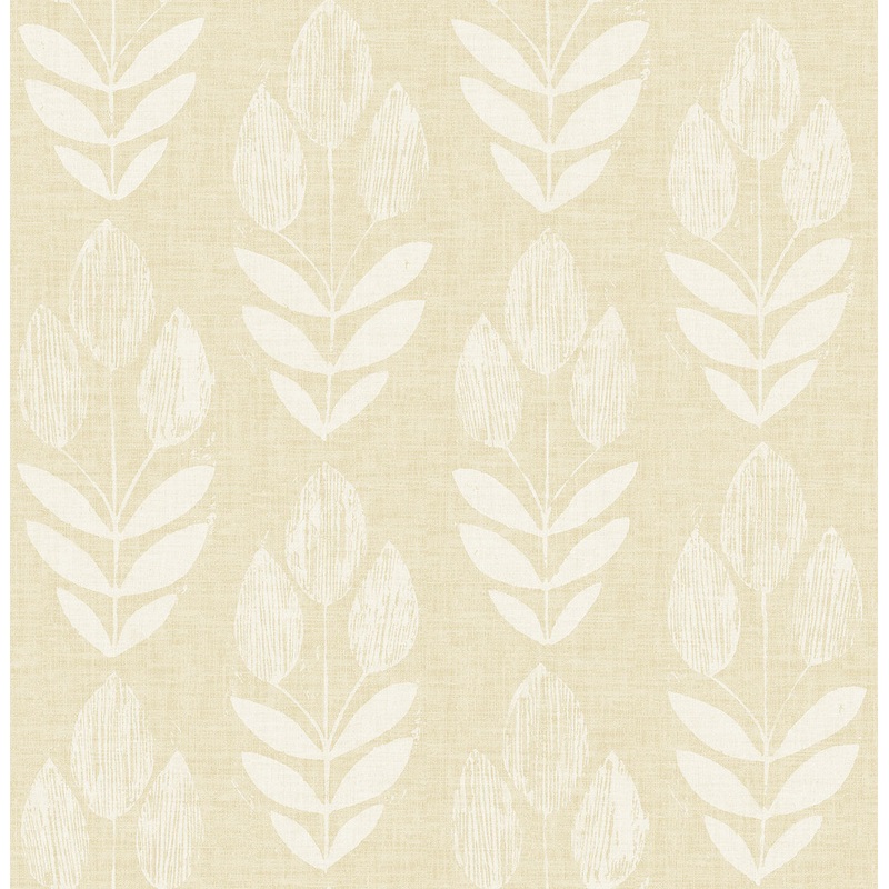 Garland Wheat Block Tulip Wallpaper