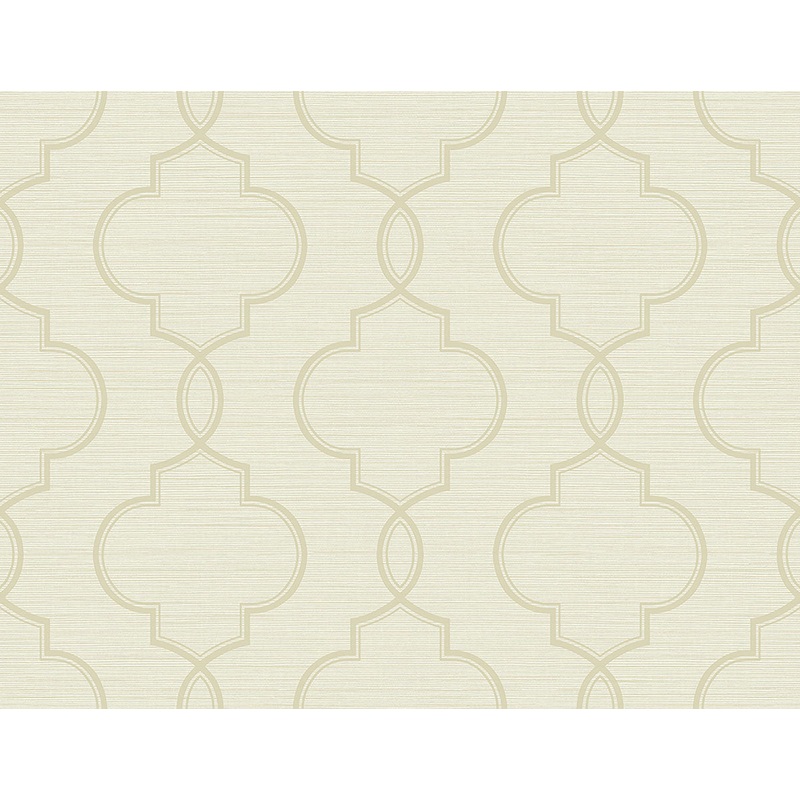 Malo Cream Sisal Ogee Wallpaper
